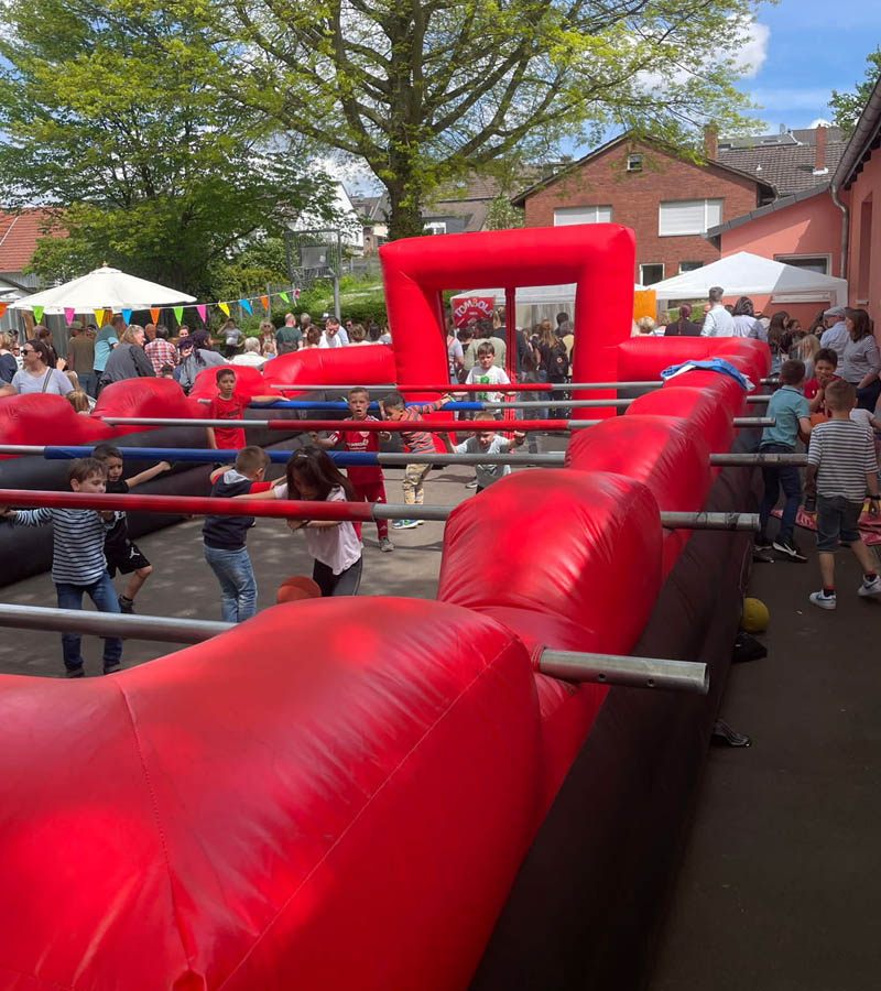 Fussball Menschenkicker XXL ohne Boden 